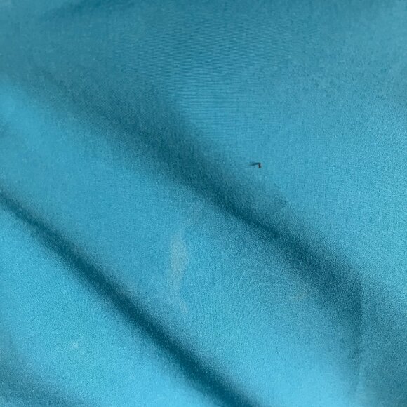 L.L. Bean Vintage Teal Trench Long Raincoat Womens Medium Removable Hood READ - Picture 5 of 15